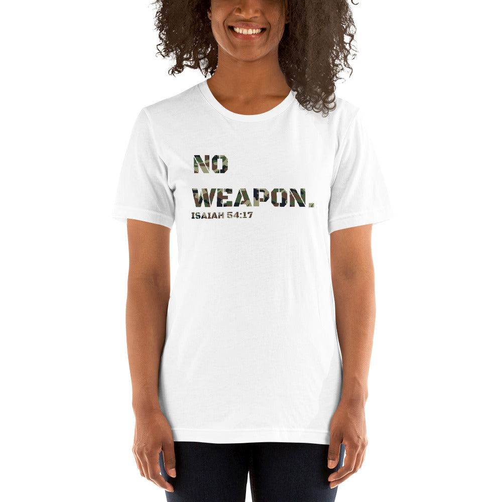 NO WEAPON T-Shirt (Unisex Sizing)