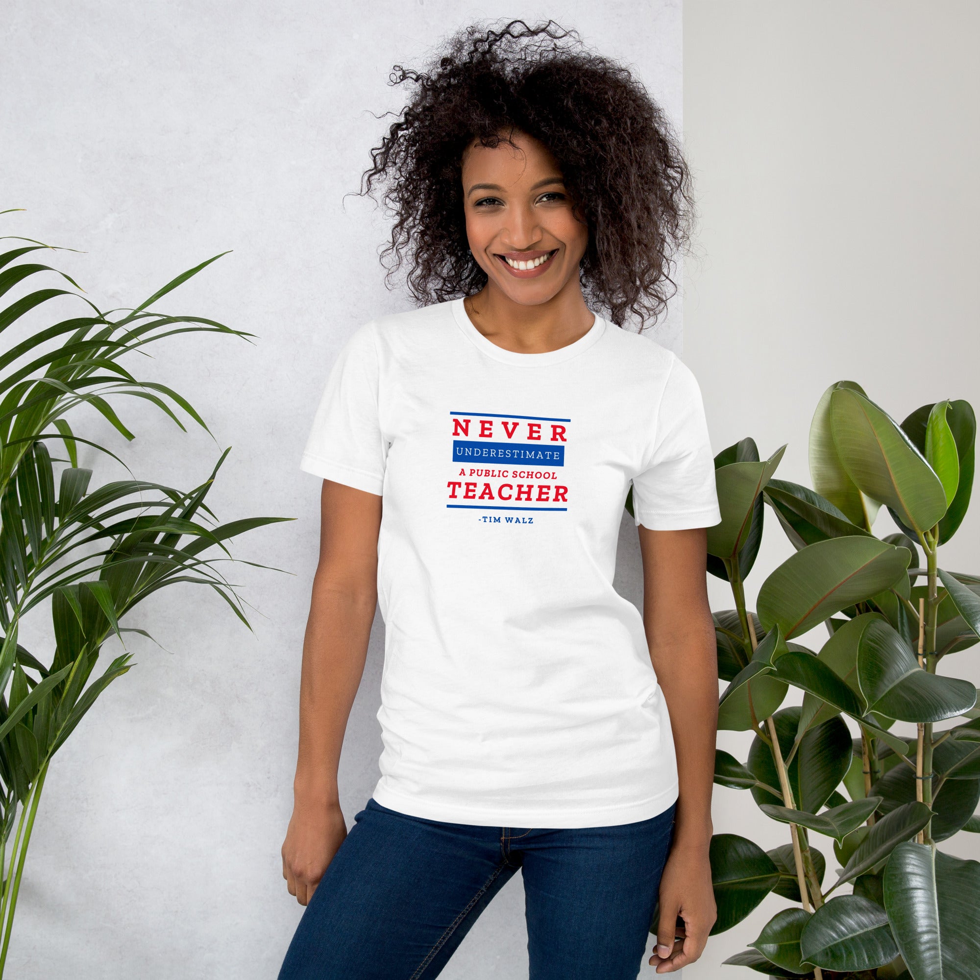 WHITE- Education is on the Ballot! (Unisex sizing)