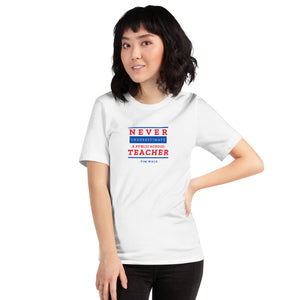 WHITE- Education is on the Ballot! (Unisex sizing)