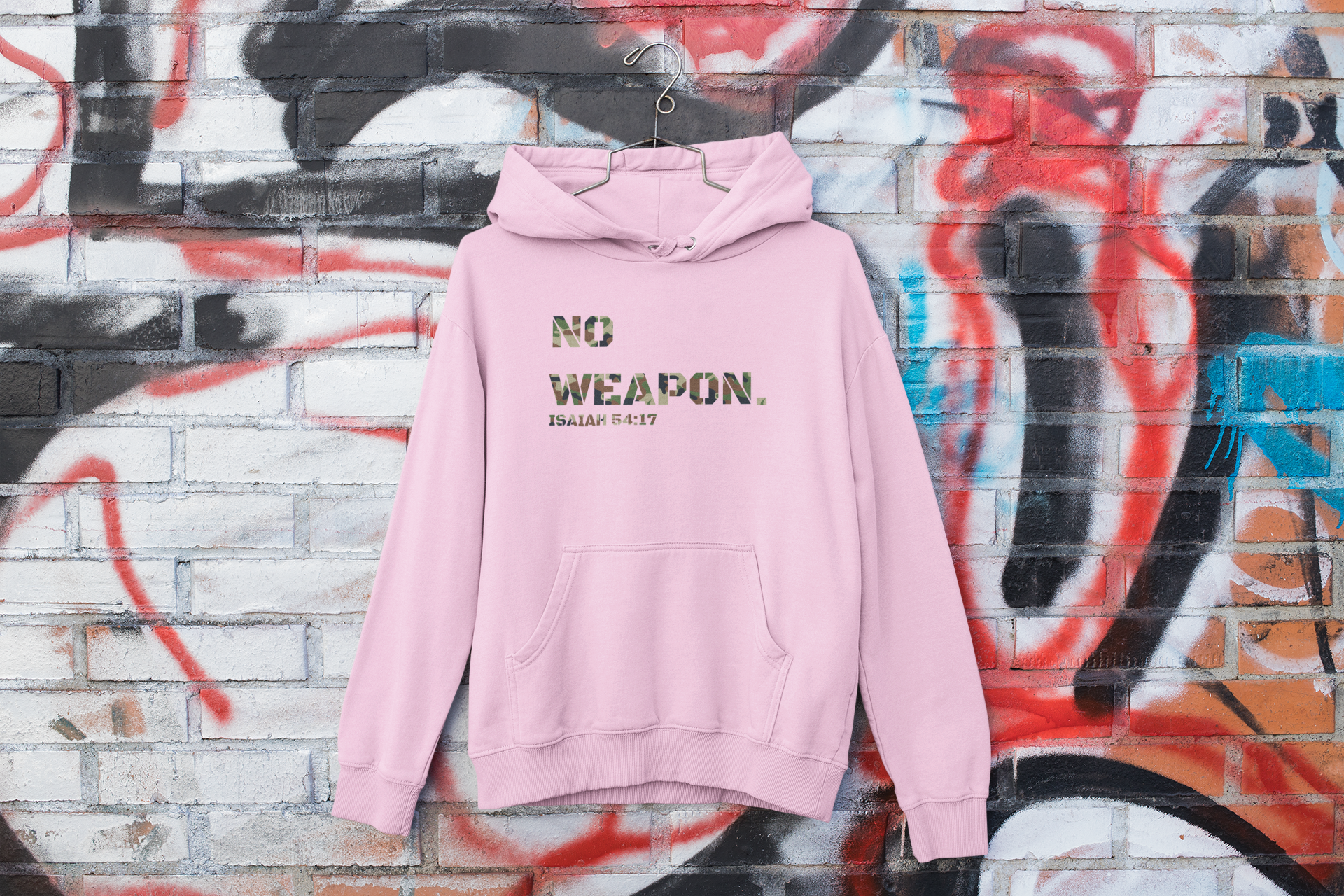 NO WEAPON Hoodie (Unisex Sizing)