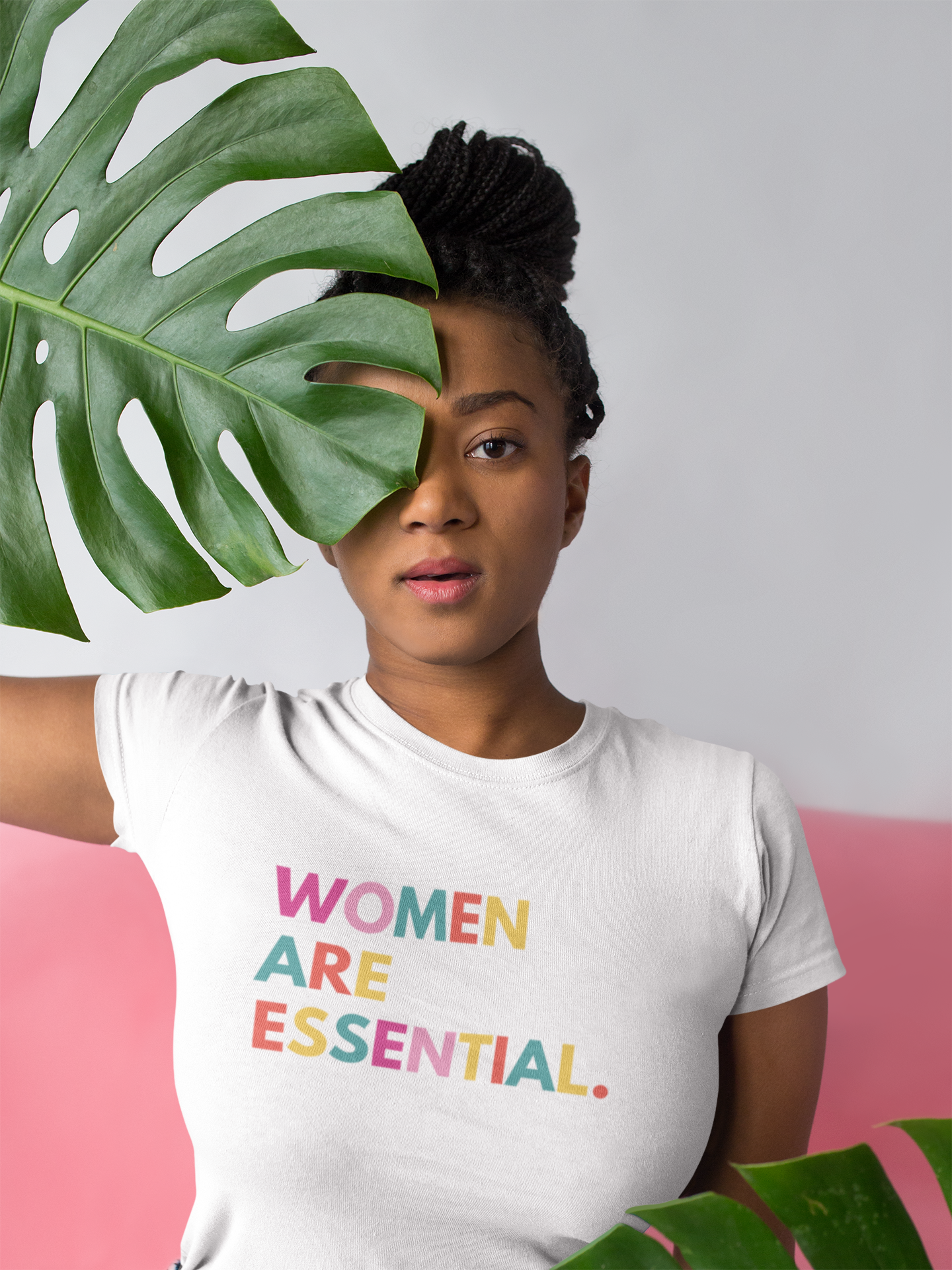 Women Are Essential (White) Unisex T-Shirt