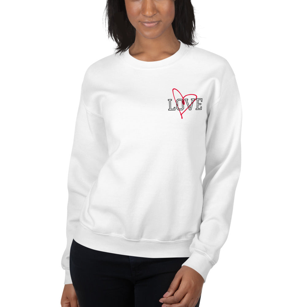 ★KIRSH★ Love New Cultures Wording Sweatshirt White 17645306352548730877_2048.jpg?