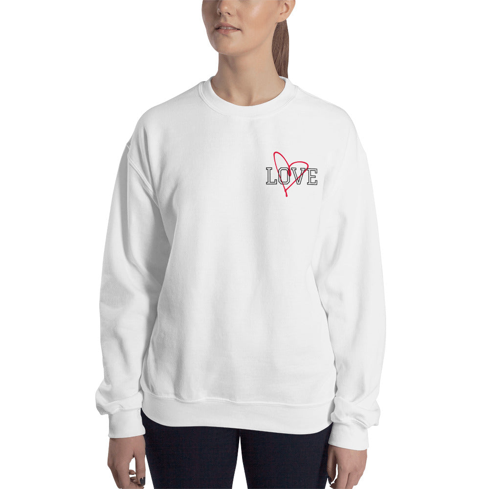 Put on LOVE Unisex Sweatshirt | Teach Pray Love Brand
