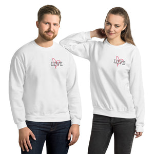 Put on LOVE Unisex Sweatshirt | Teach Pray Love Brand