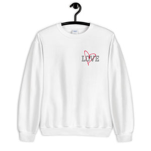 Put on LOVE Unisex Sweatshirt | Teach Pray Love Brand