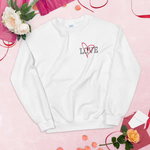 Put on LOVE Unisex Sweatshirt | Teach Pray Love Brand