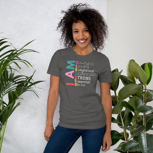 I AM BLESSED | Great Gray Unisex T-Shirt